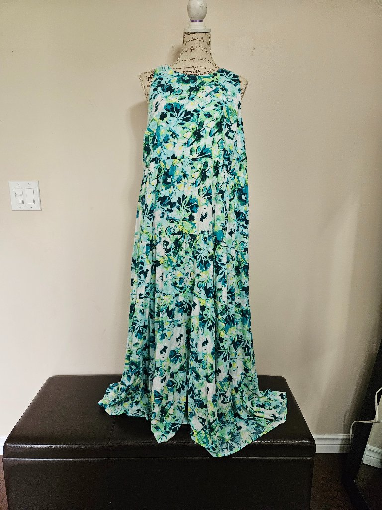 Maxi Tie Back Dress
